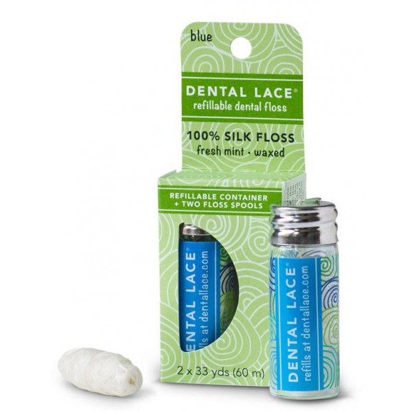 Soie dentaire biodégradable, compostable et rechargeable – Dental Lace