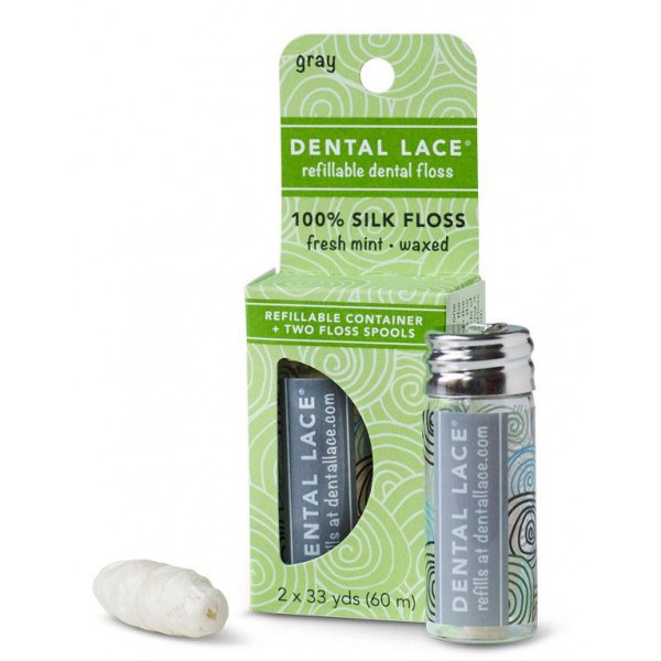 Soie dentaire biodégradable, compostable et rechargeable – Dental Lace