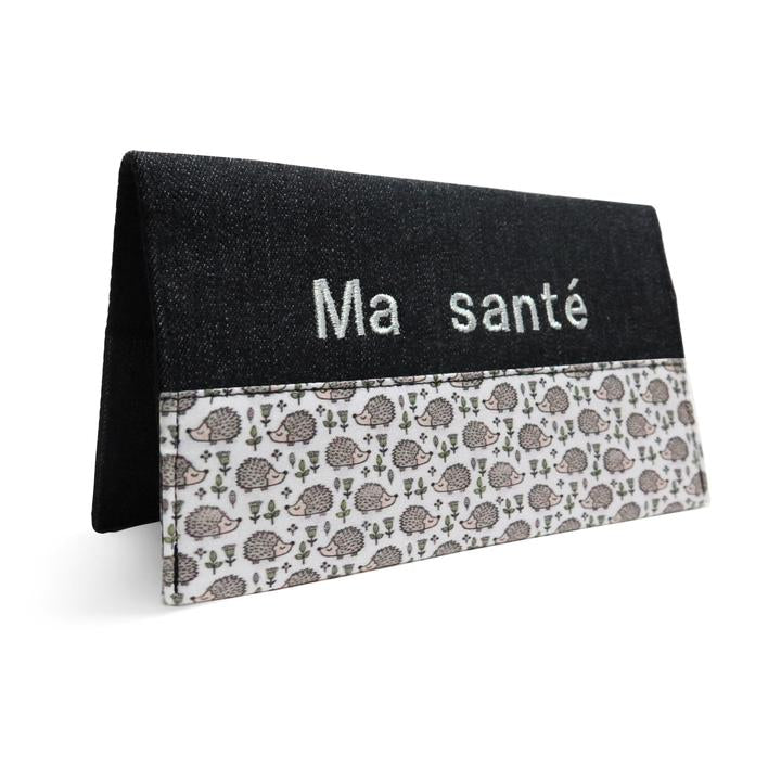 Protège carnet santé personnalisé gars Herisson