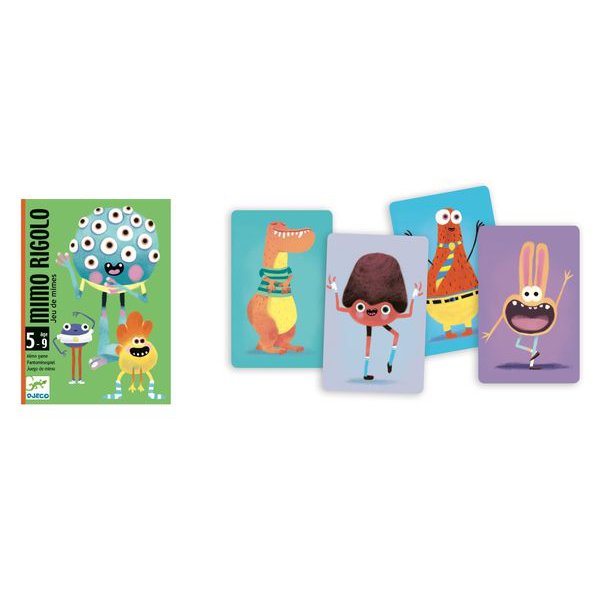 Mimo rigolo - jeu de carte Djeco