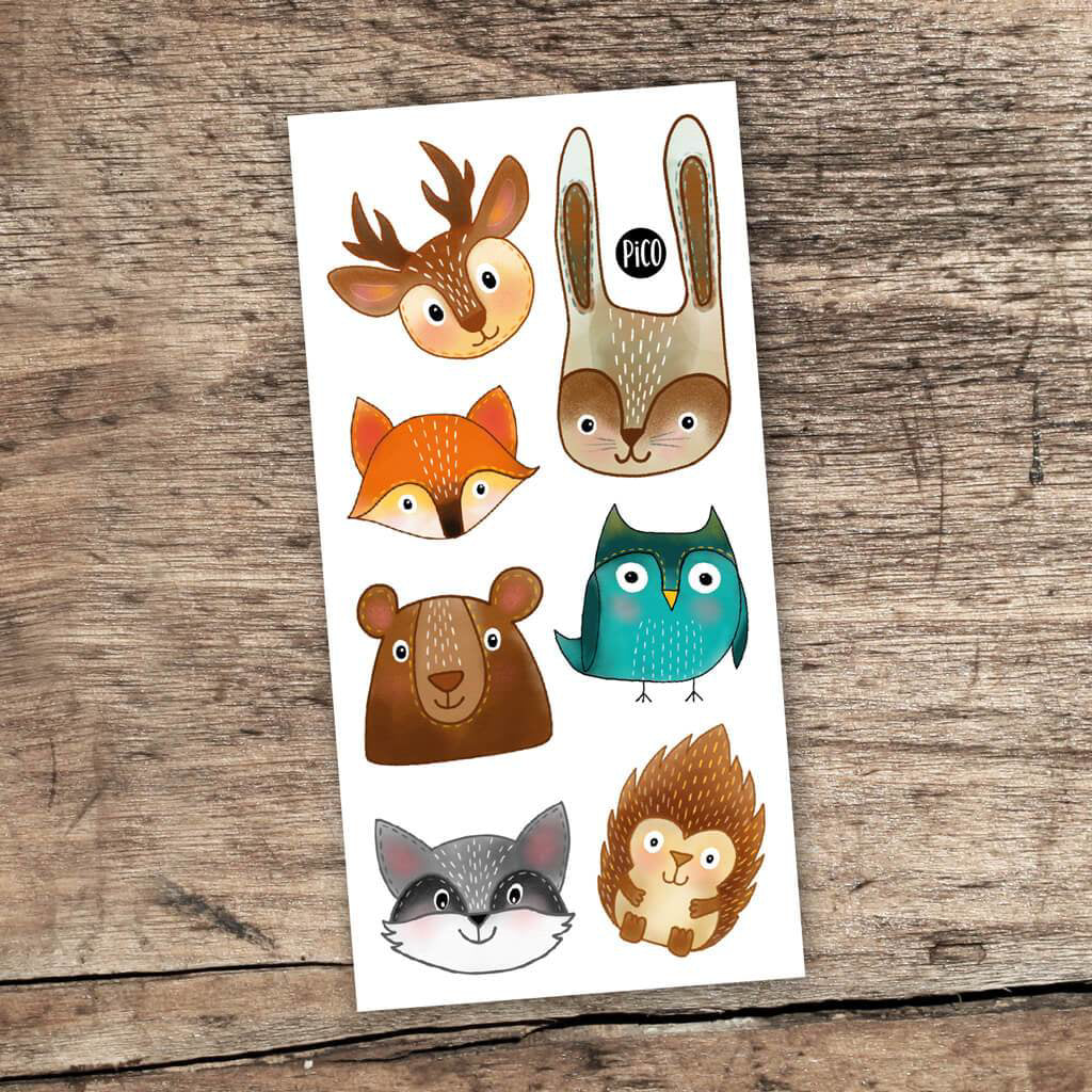 Les animaux de la forêt