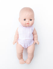 Poupée Bébé Rose en pyjama