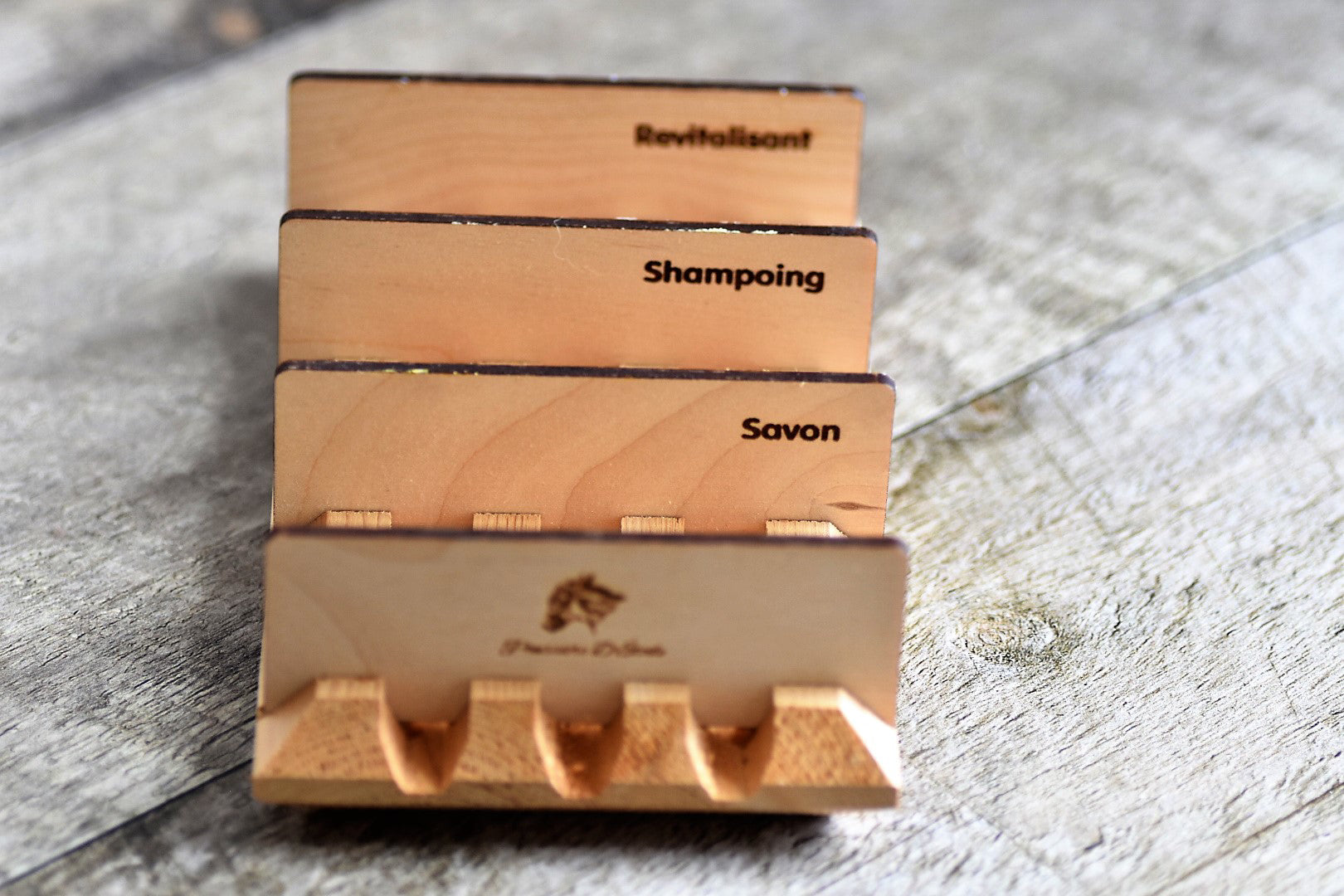 Porte savon triple