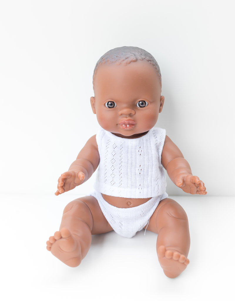Poupée Bébé William en pyjama