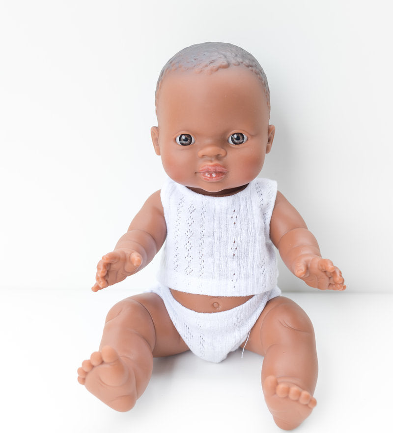 Poupée Bébé William en pyjama