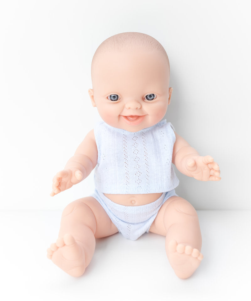 Poupée Bébé Carl en pyjama