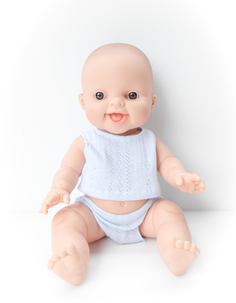 Poupée Bébé Simon en pyjama