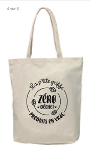 Sac réutilisable La P'tite Griffe