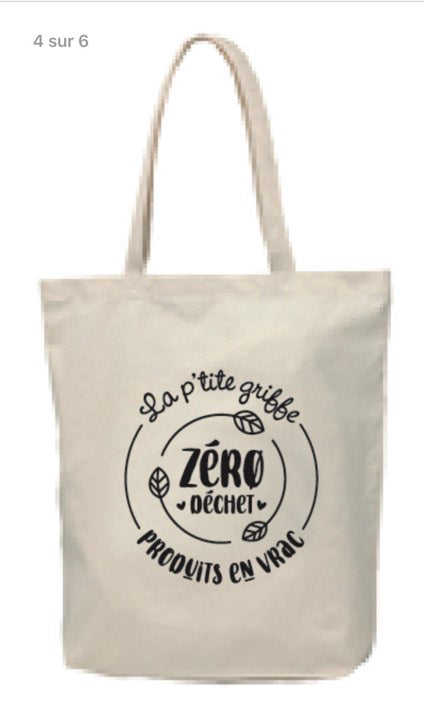 Sac réutilisable La P'tite Griffe