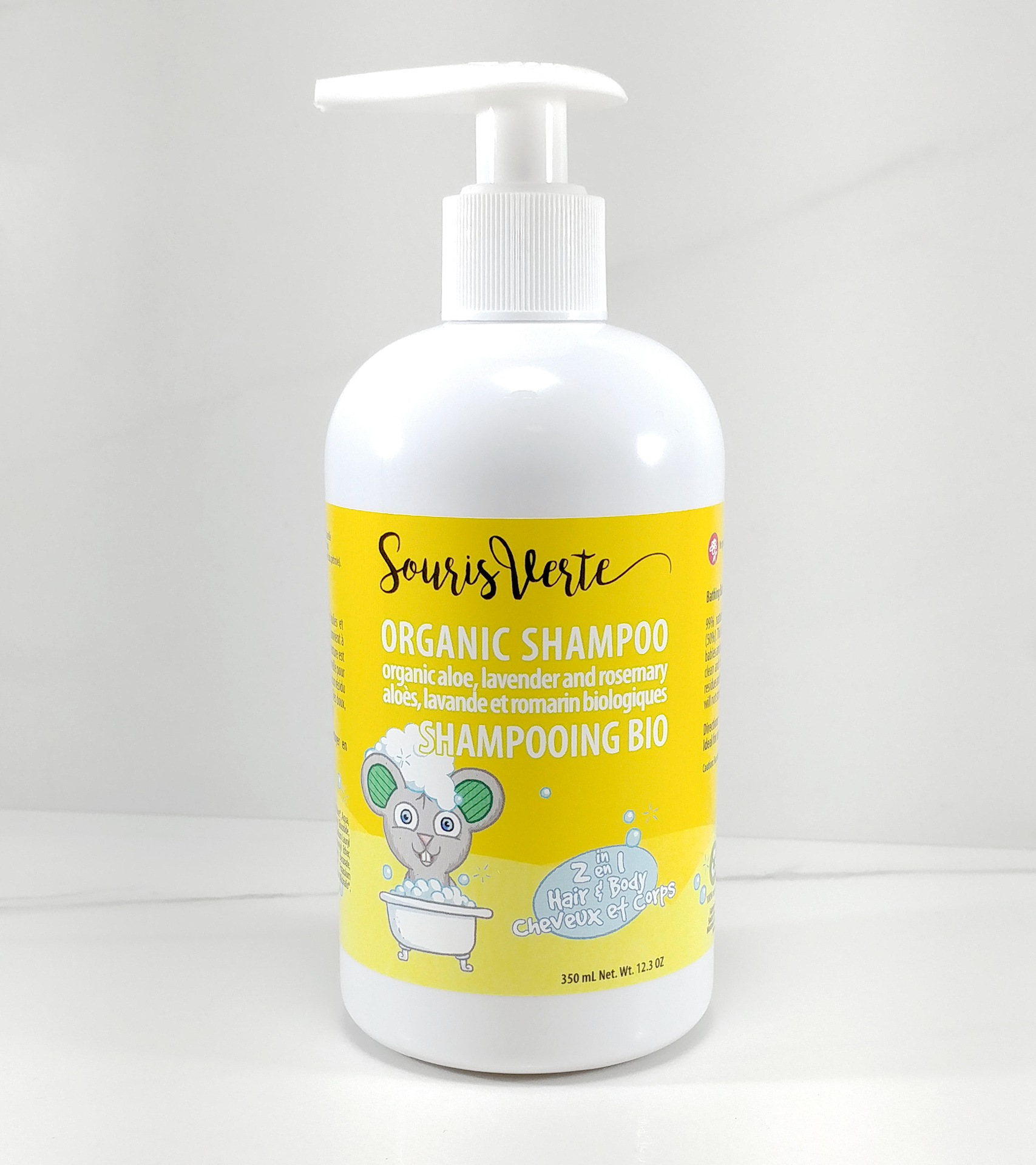 Shampooing cheveux et corps