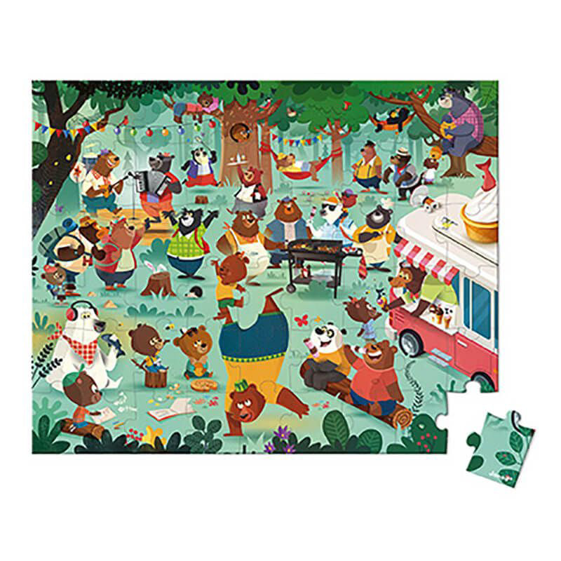 54 pcs - Casse Tête - Ours