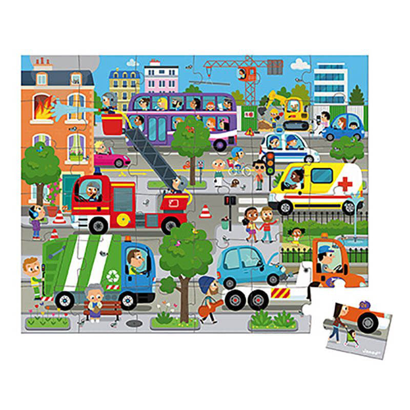 36 pcs - Casse Tête - Ville