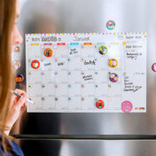 Calendrier mensuel familial Notre mois ensemble – vertical ou horizontal