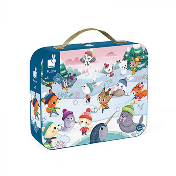 36 pcs - Casse Tête - Neige