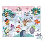 36 pcs - Casse Tête - Neige