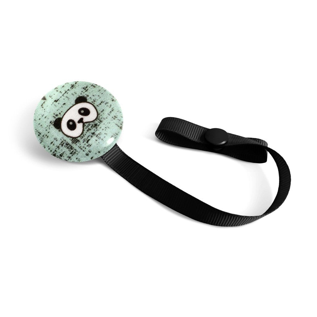 Attache suce panda turquoise