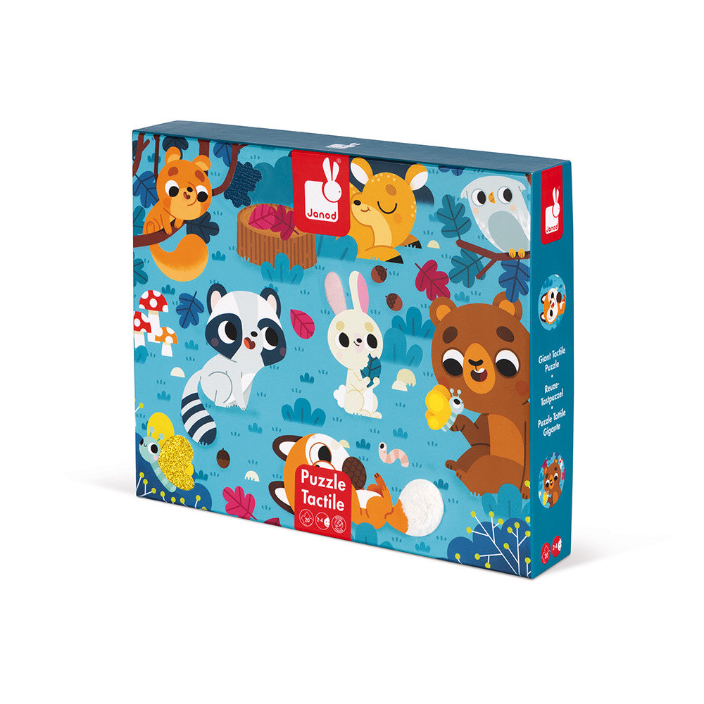 Puzzle Tactile 'Les Animaux De La Forêt