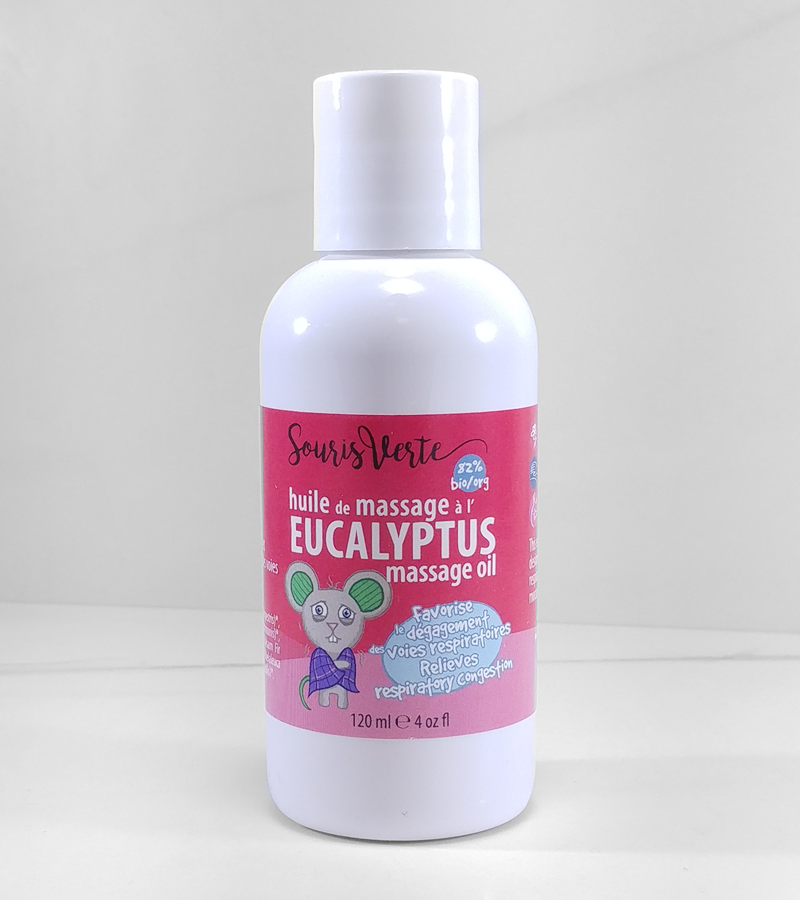 HUILE DE MASSAGE À L'EUCALYPTUS