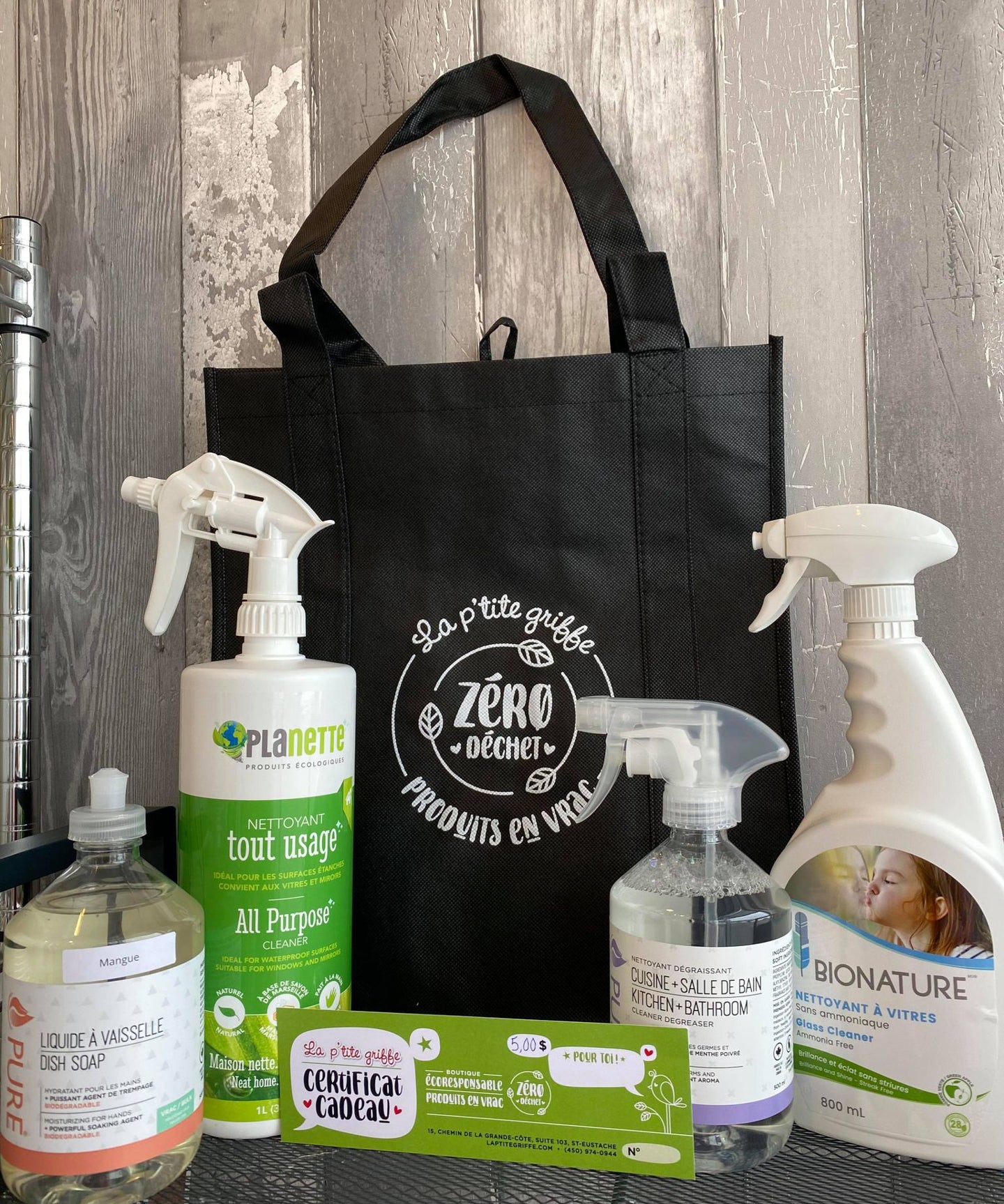 Kit de départ (produits écologiques en vrac)