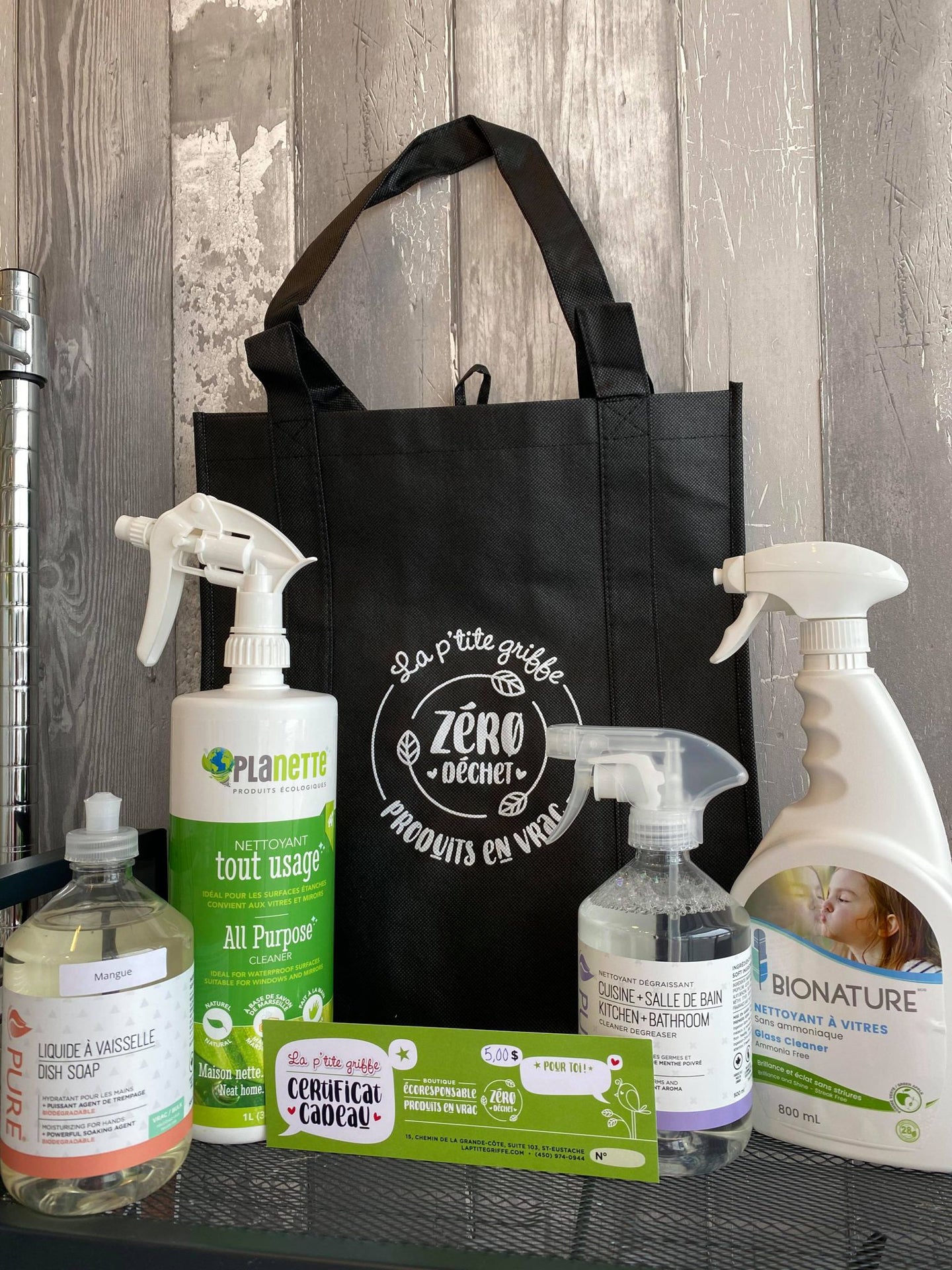 Kit de départ (produits écologiques en vrac)