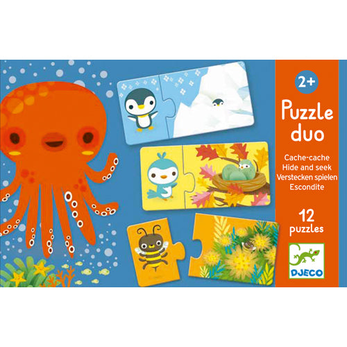 Puzzle duo / Cache-cache