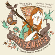 LA SURVENANTE – SAVON AVOINE, MIEL ET ROMARIN – SAVONNERIE DES DILIGENCES