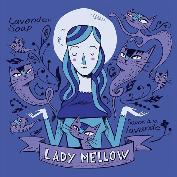LADY MELLOW – SAVON BOIS DE ROSE ET LAVANDE – SAVONNERIE DES DILIGENCES
