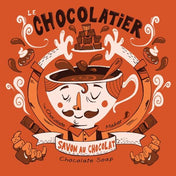 LE CHOCOLATIER – SAVON AU CHOCOLAT À L’HUILE D’OLIVE – SAVONNERIE DES DILIGENCES