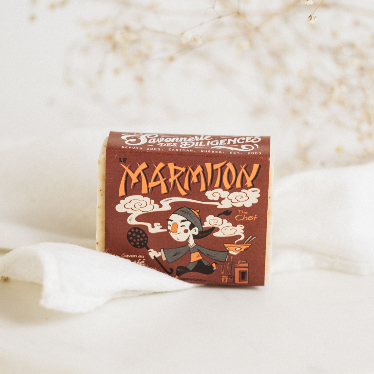 LE MARMITON – SAVON DE CUISINE AU CAFÉ – SAVONNERIE DES DILIGENCES