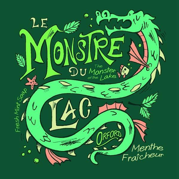 LE MONSTRE DU LAC ORFORD – SAVON MENTHE FRAÎCHEUR – SAVONNERIE DES DILIGENCES