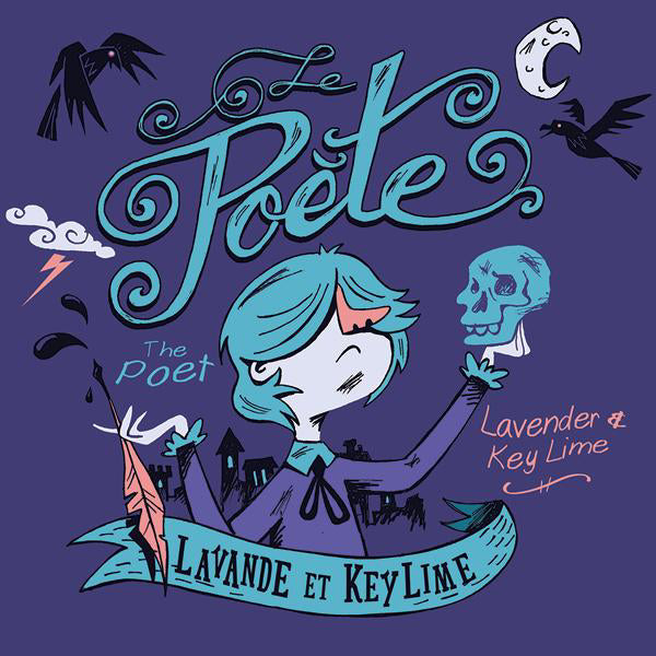 LE POÈTE – SAVON LAVANDE ET KEY LIME – SAVONNERIE DES DILIGENCES