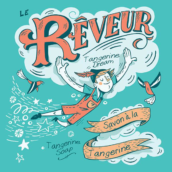 LE RÊVEUR – SAVON À LA TANGERINE – SAVONNERIE DES DILIGENCES