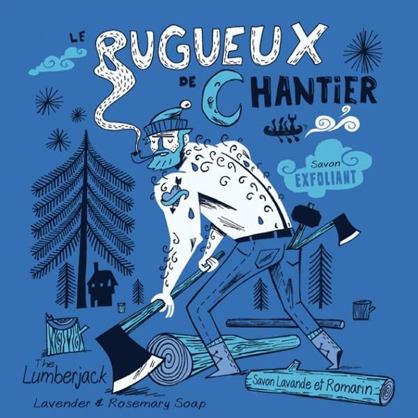LE RUGUEUX DE CHANTIER – SAVON LAVANDE ET ROMARIN – SAVONNERIE DES DILIGENCES