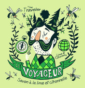 LE VOYAGEUR – SAVON LIME ET CITRONNELLE – SAVONNERIE DES DILIGENCES