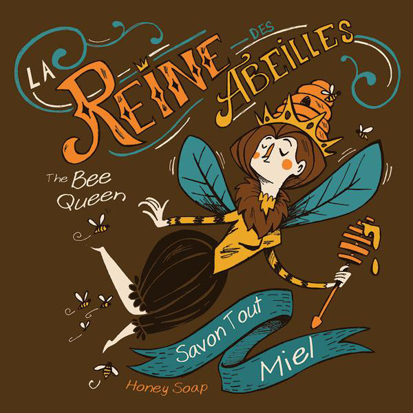 REINE DES ABEILLES – SAVON TOUT MIEL – SAVONNERIE DES DILIGENCES
