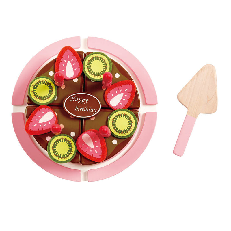 GÂTEAU D'ANNIVERSAIRE FRAISE-CHOCOLAT