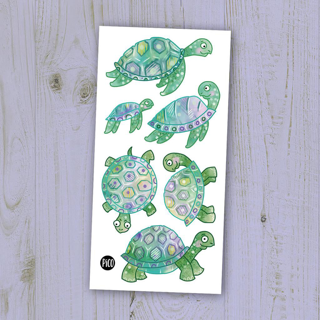 Les jolies tortues
