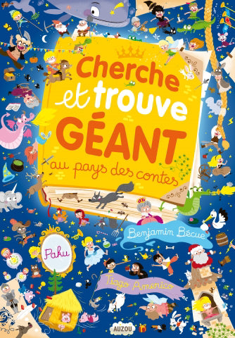 CHERCHE ET TROUVE GEANT au pays des contes