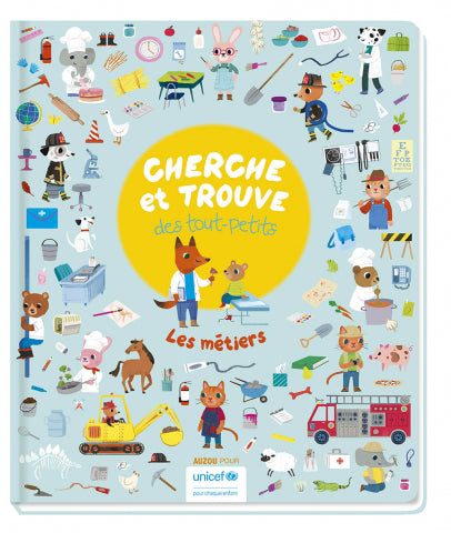 Cherche et trouve des tout-petits les métiers