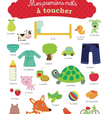 Mes premiers mots à toucher