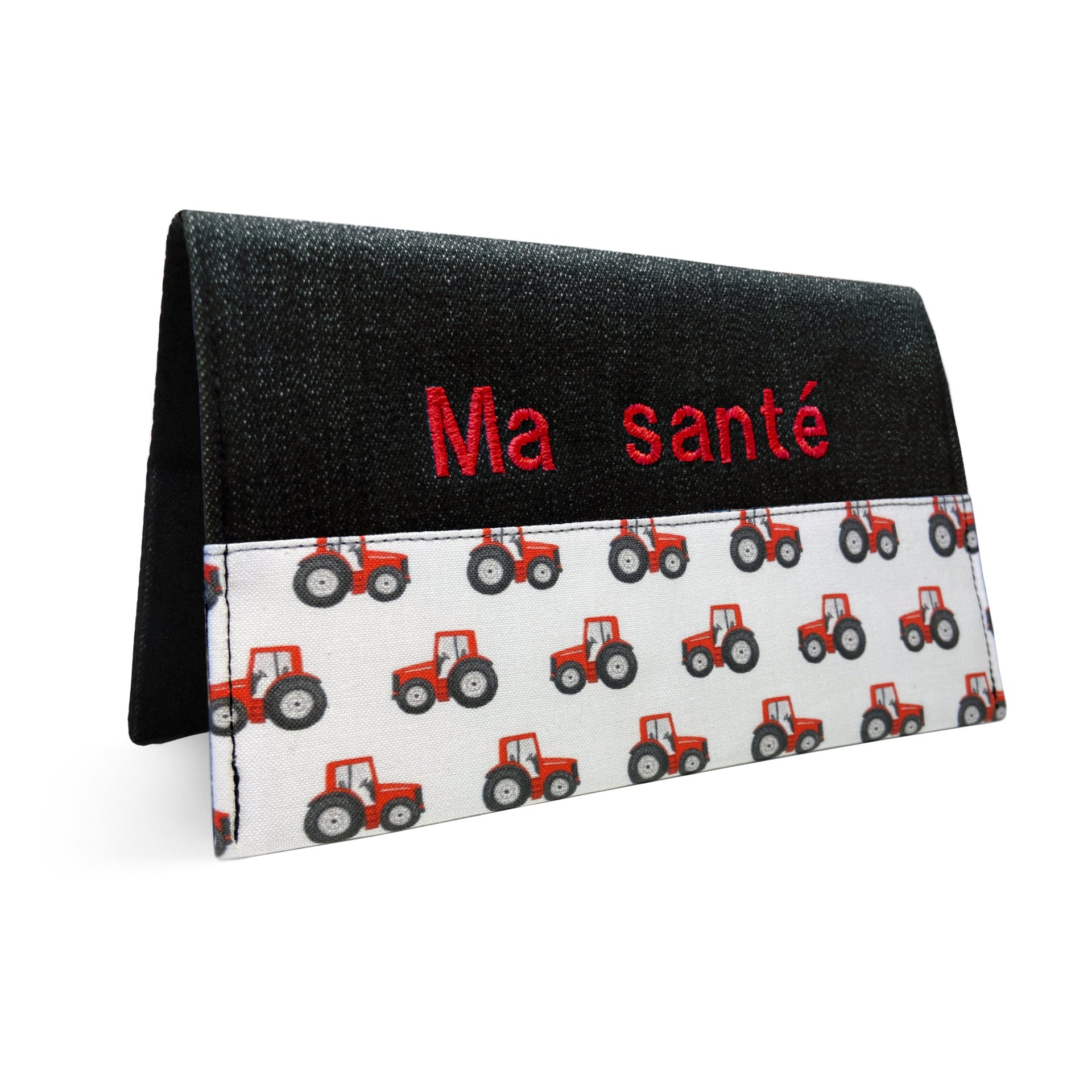Protège carnet santé personnalisé Tracteur