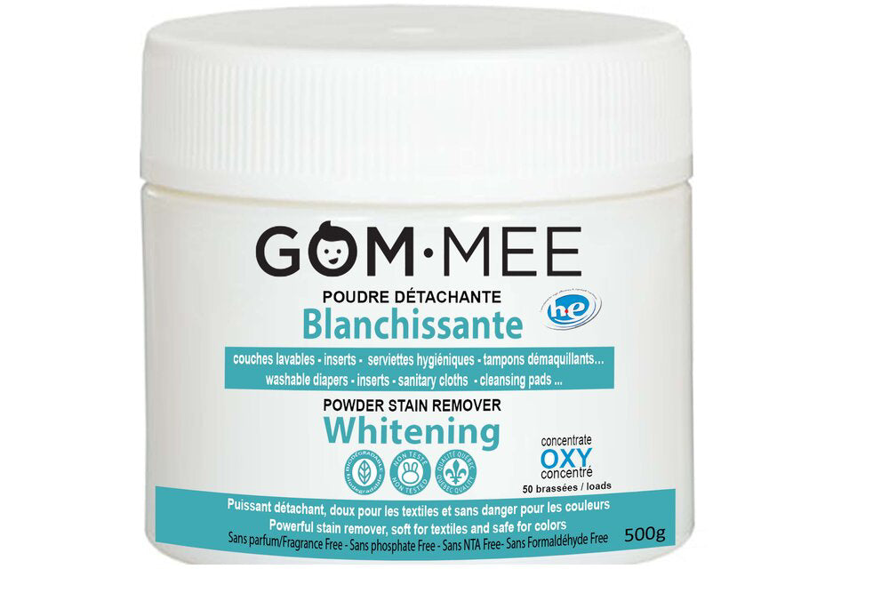 POUDRE BLANCHISSANTE DÉTACHANTE 500G HYPOALLERGÉNIQUE OXY