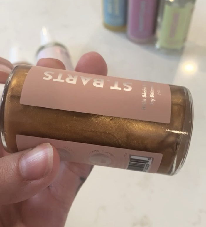 ST.BARTS - HUILE SÈCHE SCINTILLANTE