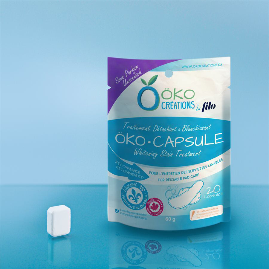 Öko-Capsule Traitement Détachant & Blanchissant
