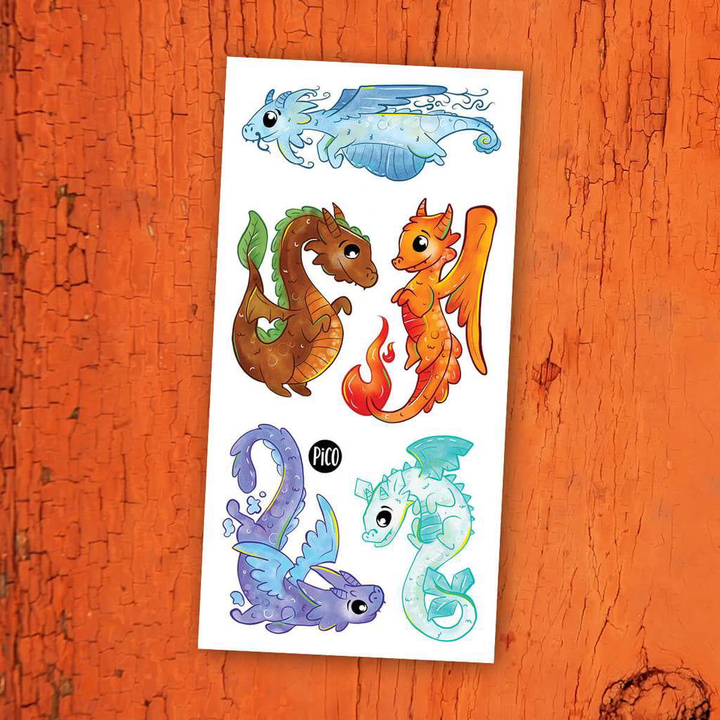 Les dragons et les éléments