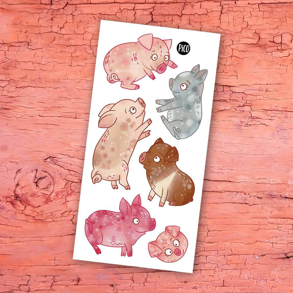 Les cochons de la ferme