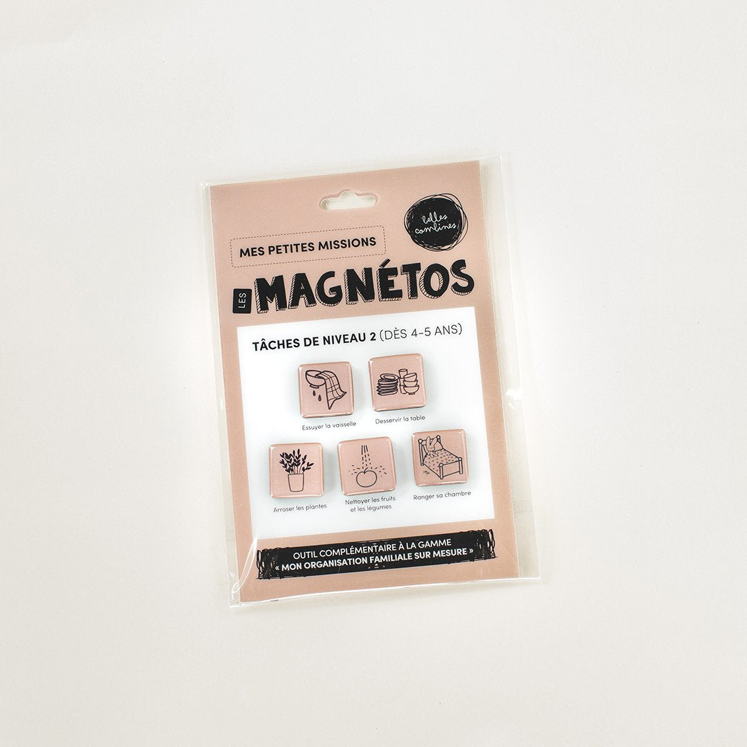 Les Magnétos Petites missions - Tâches de niveau 2 (4-5 ans)