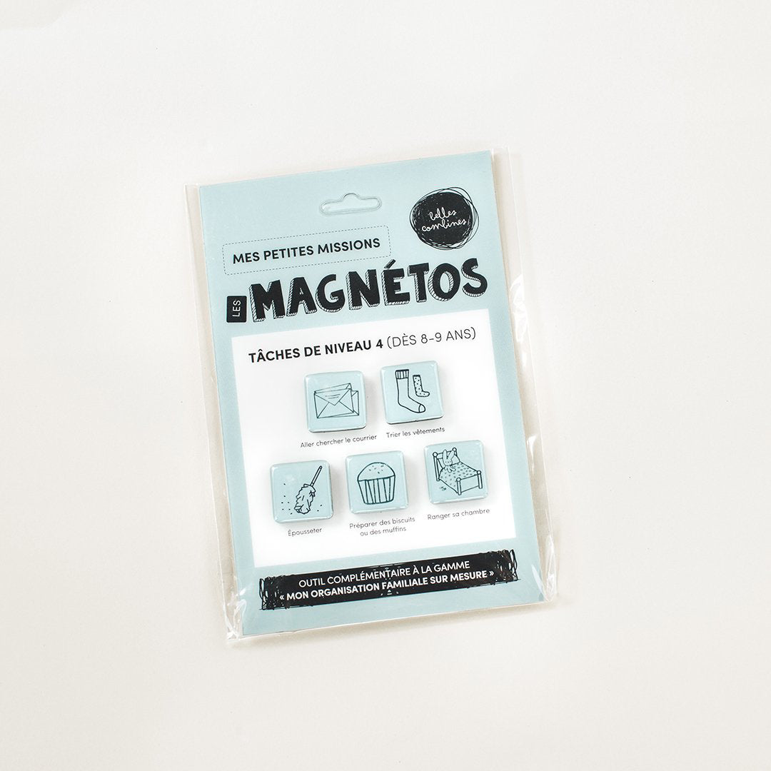 Les Magnétos Petites missions - Tâches niveau 4 (8-9 ans)