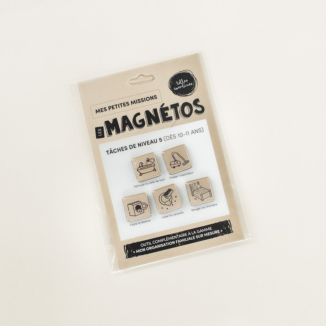 Les Magnétos Petites missions - Tâches de niveau 5 (10-11 ans)