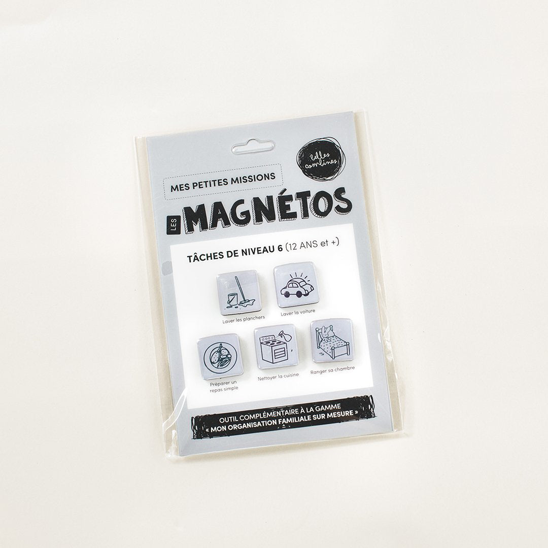 Les Magnétos Petites missions - Tâches de niveau 6 (12 ans et +)